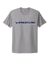 Severance HS Wrestling Lines - Mens Select Cotton T-Shirt
