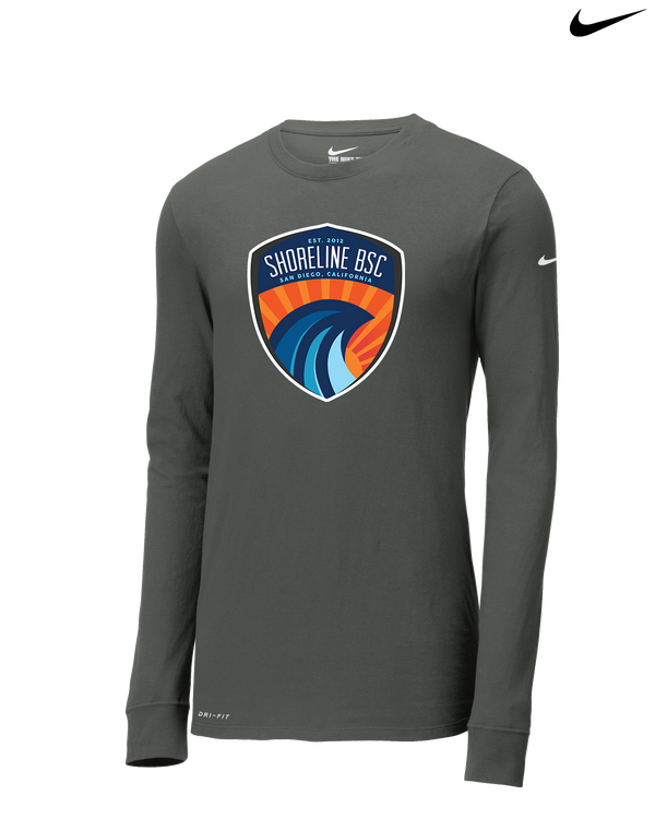 Shoreline BSC Logo - Nike Dri-Fit Poly Long Sleeve