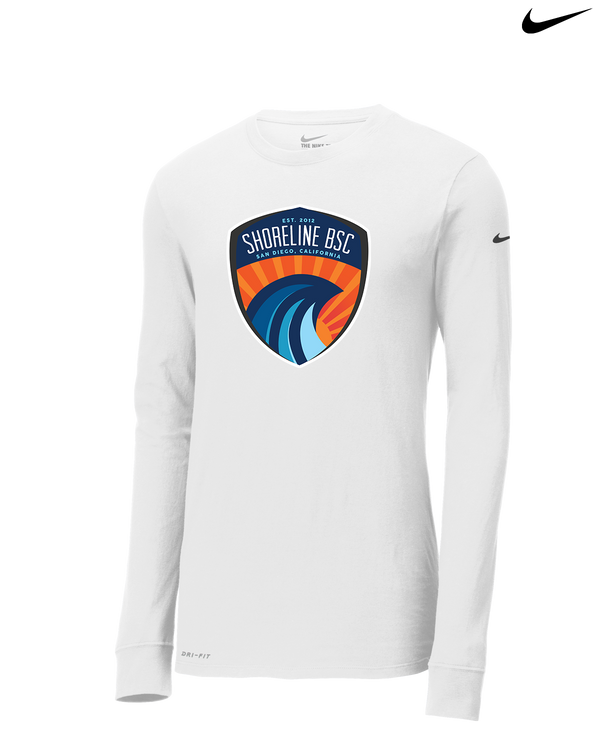 Shoreline BSC Logo - Nike Dri-Fit Poly Long Sleeve