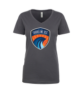 Shoreline BSC Logo - Womens V-Neck