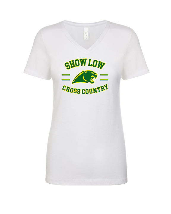 Show Low Cross Country Curve - Womens Vneck