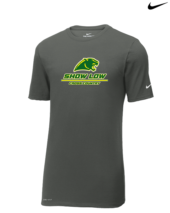 Show Low Cross Country Split - Mens Nike Cotton Poly Tee