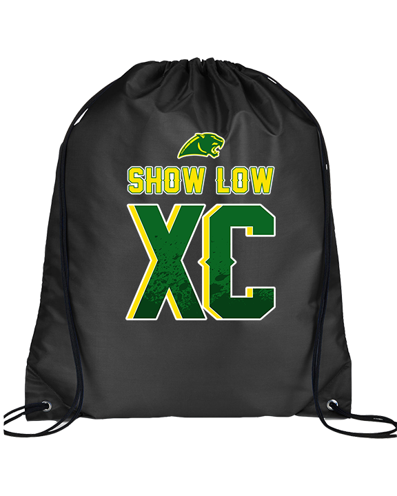 Show Low Cross Country XC Splatter - Drawstring Bag