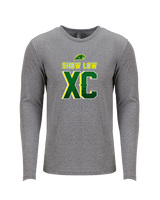 Show Low Cross Country XC Splatter - Tri-Blend Long Sleeve