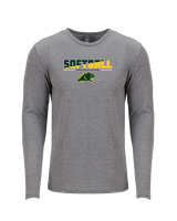 Show Low HS Softball Cut - Tri-Blend Long Sleeve