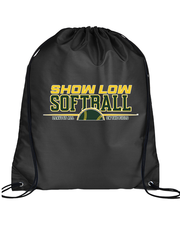 Show Low HS Softball Leave It - Drawstring Bag