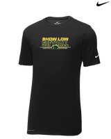Show Low HS Softball Leave It - Mens Nike Cotton Poly Tee