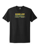 Show Low HS Softball Leave It - Mens Select Cotton T-Shirt