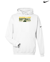 Show Low HS Softball Leave It - Nike Club Fleece Hoodie