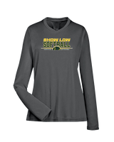 Show Low HS Softball Leave It - Womens Performance Longsleeve
