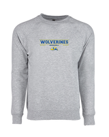 Simeon Career Academy Baseball Border - Crewneck Sweatshirt