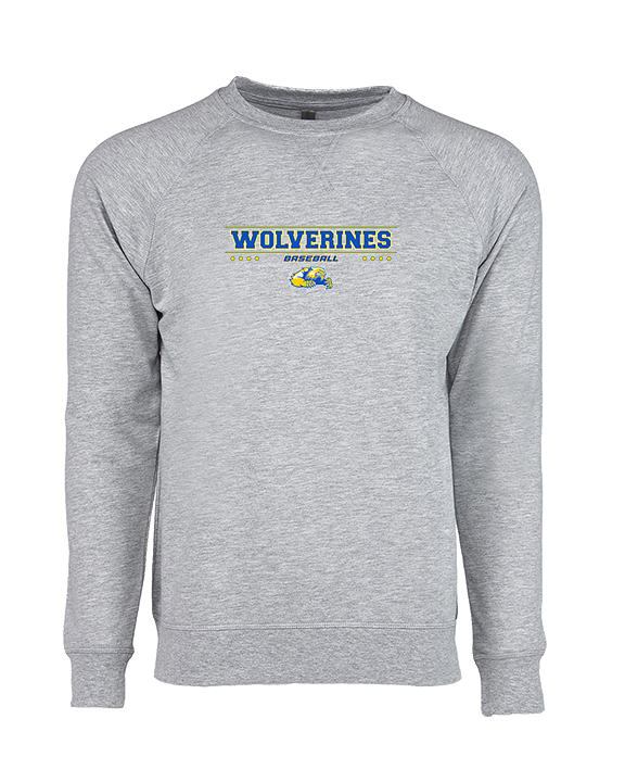 Simeon Career Academy Baseball Border - Crewneck Sweatshirt