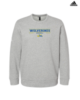 Simeon Career Academy Baseball Border - Mens Adidas Crewneck