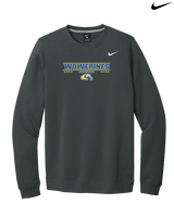 Simeon Career Academy Baseball Border - Mens Nike Crewneck