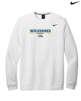 Simeon Career Academy Baseball Border - Mens Nike Crewneck