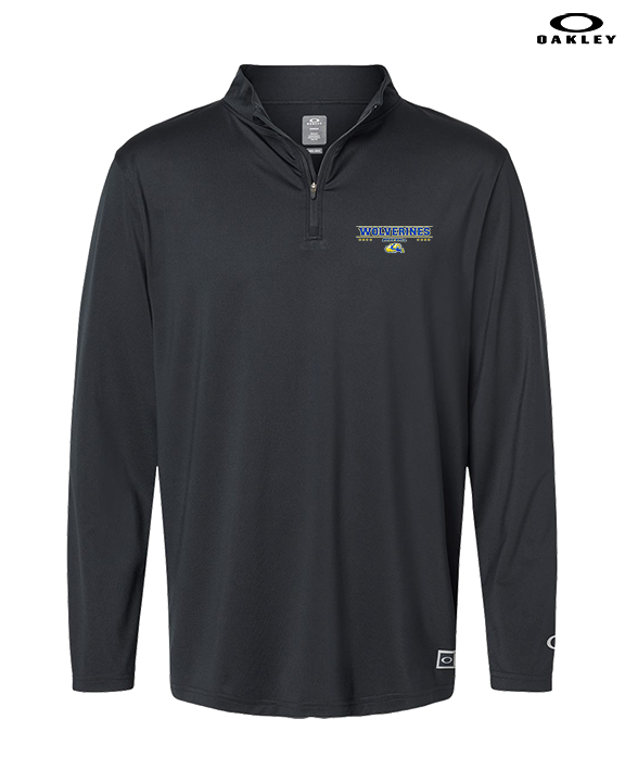 Simeon Career Academy Baseball Border - Mens Oakley Quarter Zip