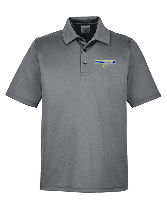 Simeon Career Academy Baseball Border - Mens Polo
