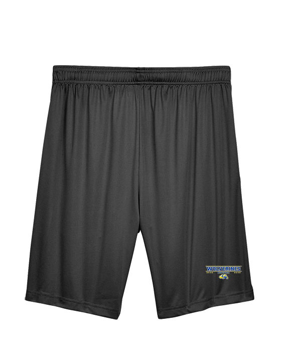 Simeon Career Academy Baseball Border - Mens Training Shorts with Pockets