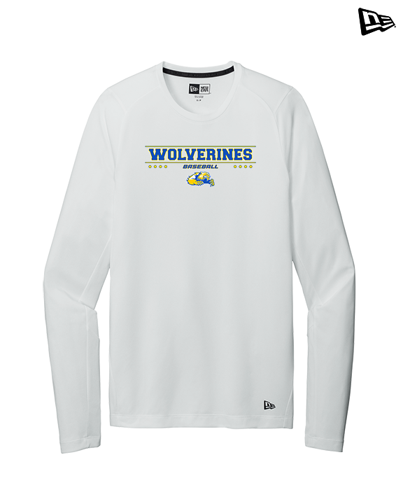 Simeon Career Academy Baseball Border - New Era Performance Long Sleeve