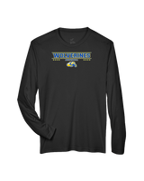 Simeon Career Academy Baseball Border - Performance Longsleeve