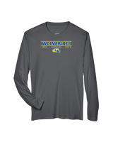 Simeon Career Academy Baseball Border - Performance Longsleeve