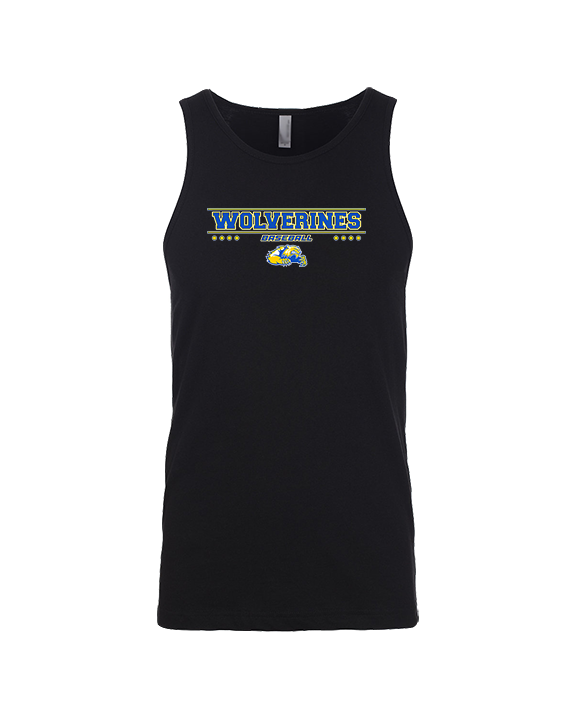 Simeon Career Academy Baseball Border - Tank Top