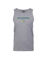 Simeon Career Academy Baseball Border - Tank Top