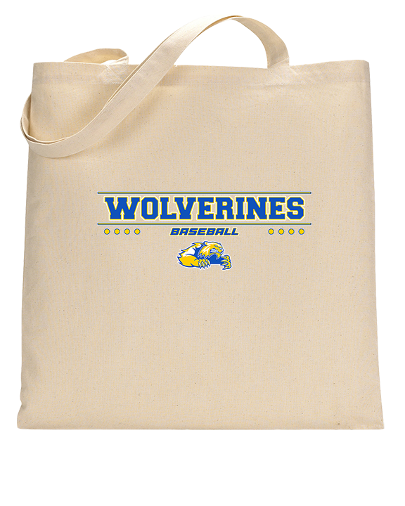 Simeon Career Academy Baseball Border - Tote
