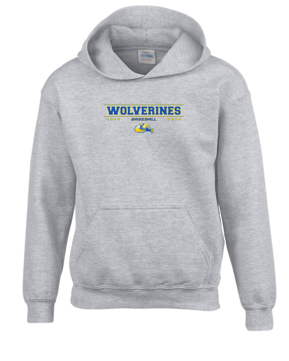 Simeon Career Academy Baseball Border - Youth Hoodie