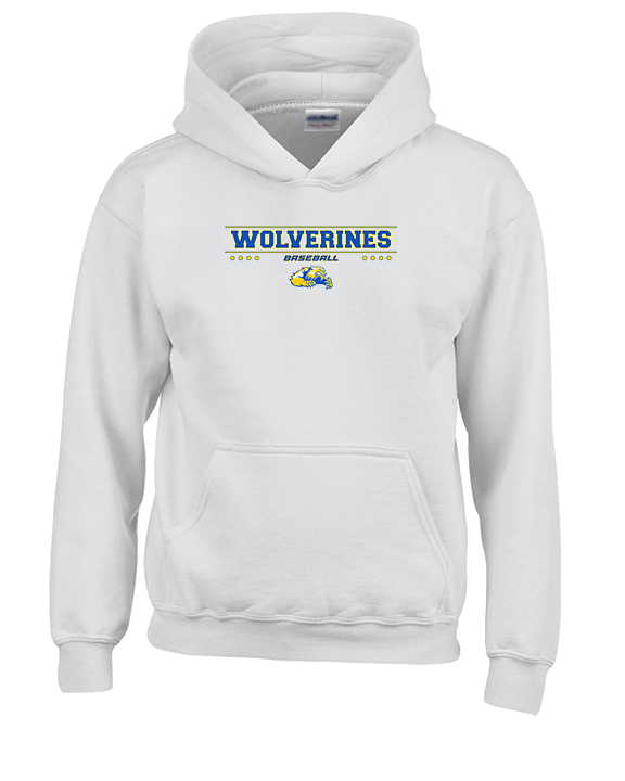 Simeon Career Academy Baseball Border - Youth Hoodie