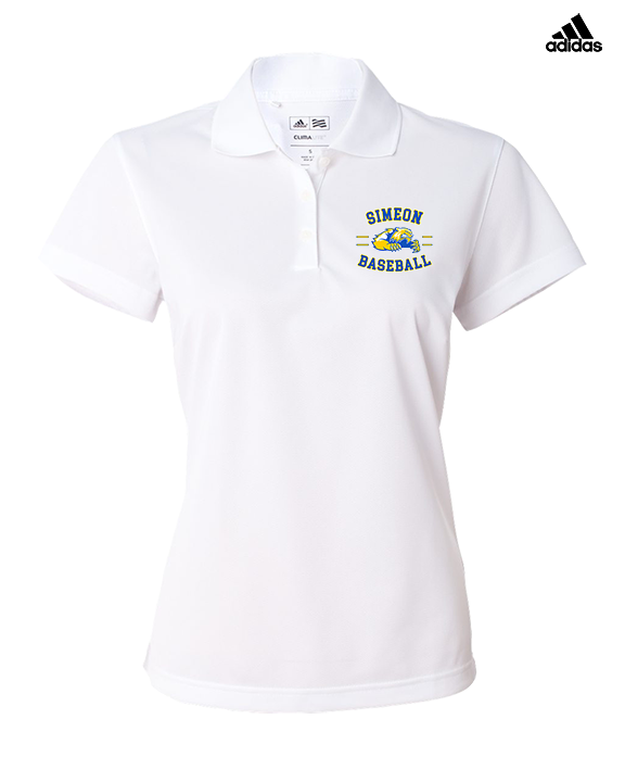 Simeon Career Academy Baseball Curve - Adidas Womens Polo