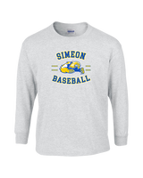 Simeon Career Academy Baseball Curve - Cotton Longsleeve