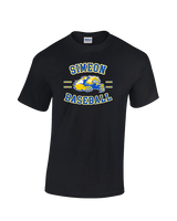 Simeon Career Academy Baseball Curve - Cotton T-Shirt