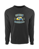 Simeon Career Academy Baseball Curve - Crewneck Sweatshirt