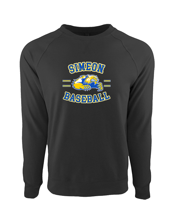 Simeon Career Academy Baseball Curve - Crewneck Sweatshirt