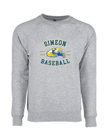 Simeon Career Academy Baseball Curve - Crewneck Sweatshirt