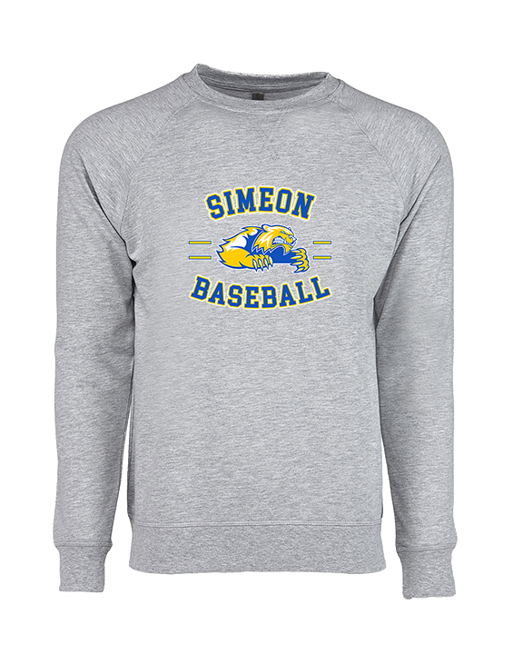 Simeon Career Academy Baseball Curve - Crewneck Sweatshirt