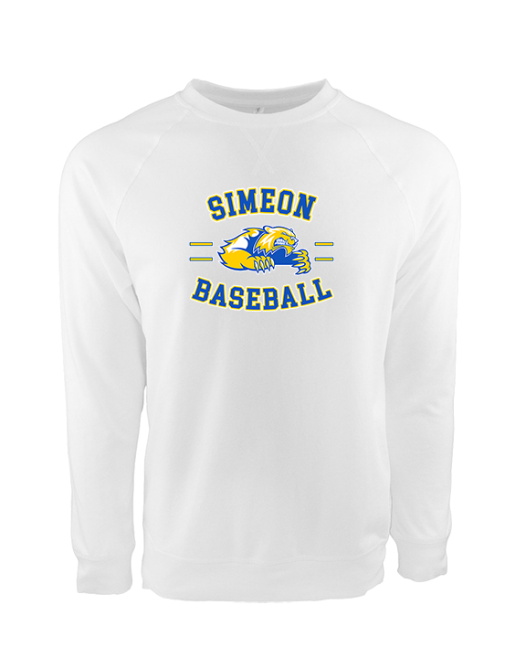 Simeon Career Academy Baseball Curve - Crewneck Sweatshirt