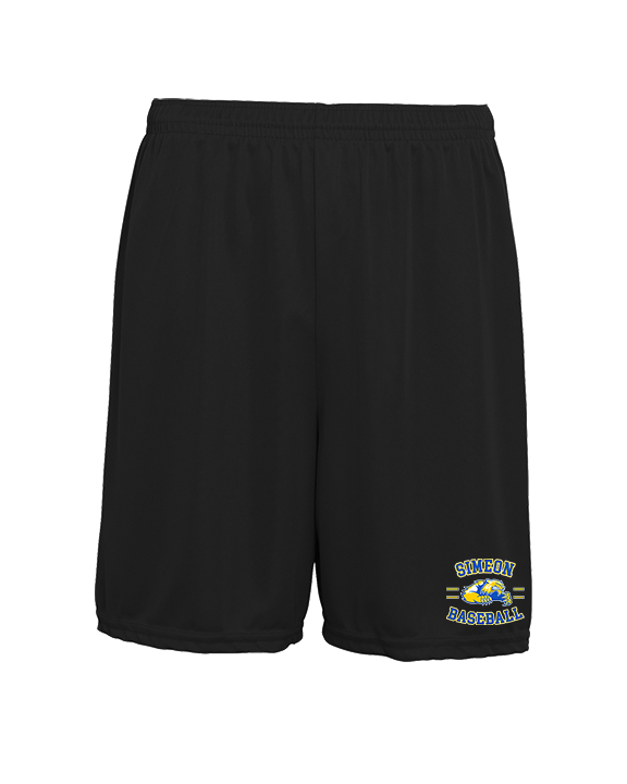 Simeon Career Academy Baseball Curve - Mens 7inch Training Shorts
