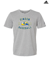 Simeon Career Academy Baseball Curve - Mens Adidas Performance Shirt