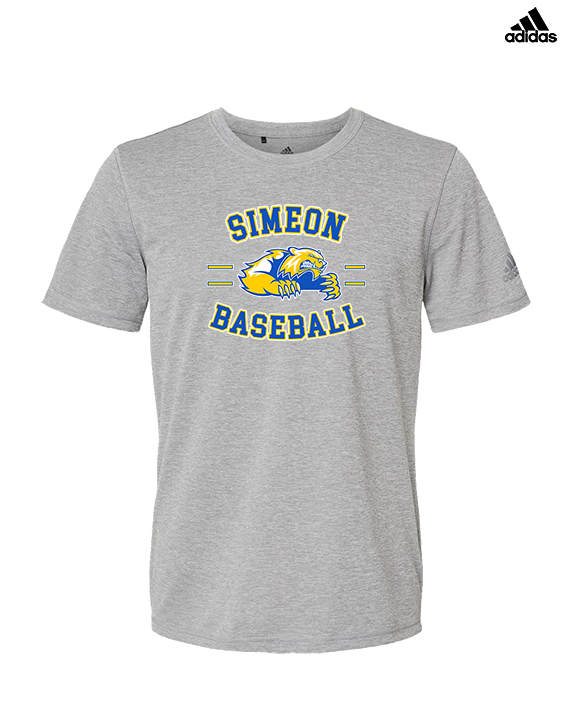 Simeon Career Academy Baseball Curve - Mens Adidas Performance Shirt