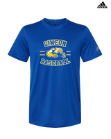 Simeon Career Academy Baseball Curve - Mens Adidas Performance Shirt