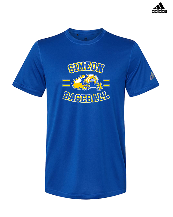 Simeon Career Academy Baseball Curve - Mens Adidas Performance Shirt