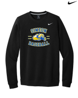 Simeon Career Academy Baseball Curve - Mens Nike Crewneck