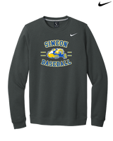 Simeon Career Academy Baseball Curve - Mens Nike Crewneck