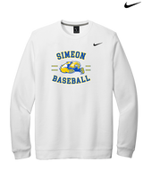 Simeon Career Academy Baseball Curve - Mens Nike Crewneck