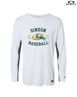 Simeon Career Academy Baseball Curve - Mens Oakley Longsleeve