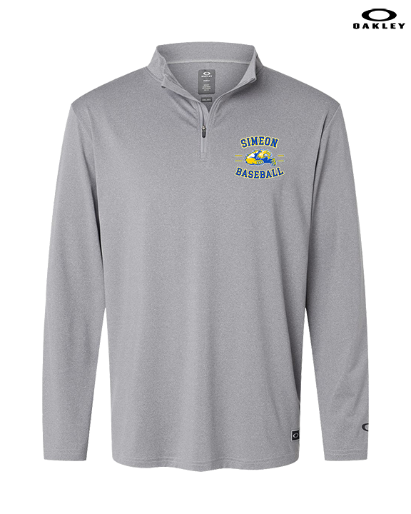 Simeon Career Academy Baseball Curve - Mens Oakley Quarter Zip