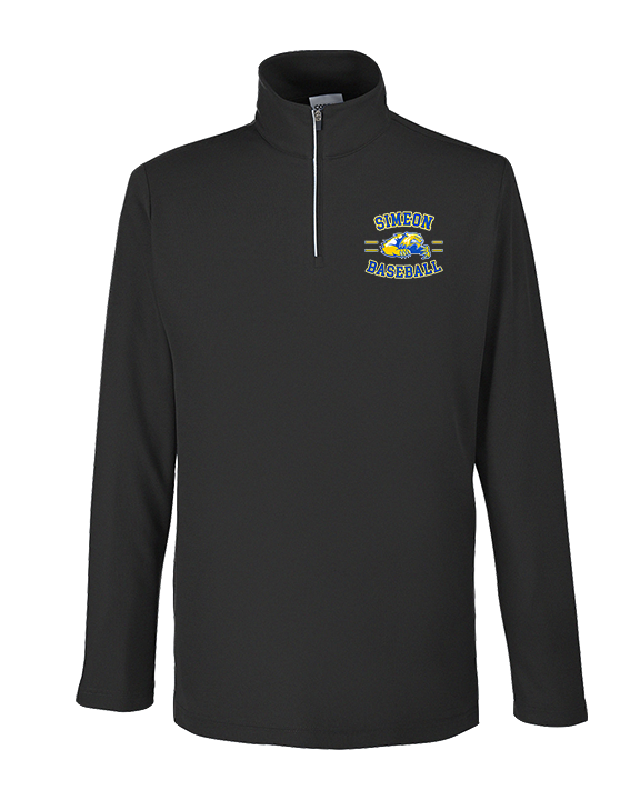 Simeon Career Academy Baseball Curve - Mens Quarter Zip