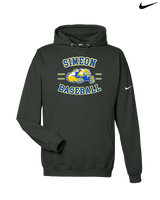 Simeon Career Academy Baseball Curve - Nike Club Fleece Hoodie